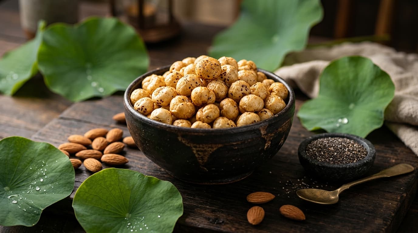 Fresh Crispy Organic Makhana Bowl